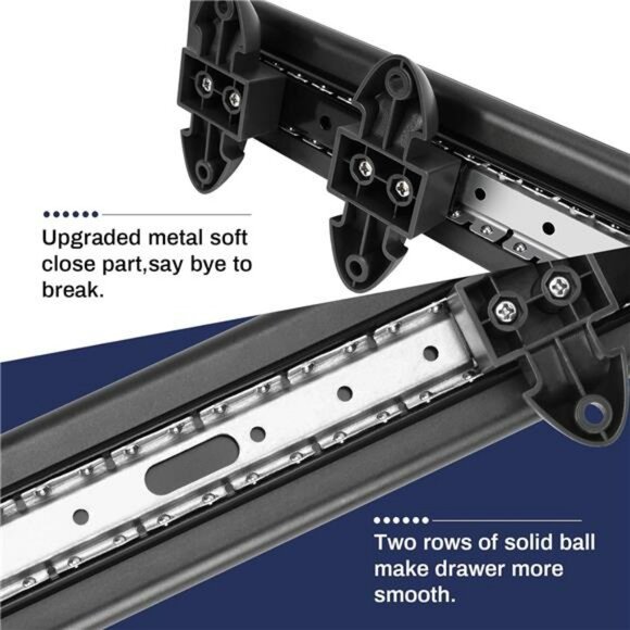 Sliding Tie Rack Closet Organizer 20 Hook Pull Out Belt Scarf Shawl Hanger Rail - Picture 5 of 7